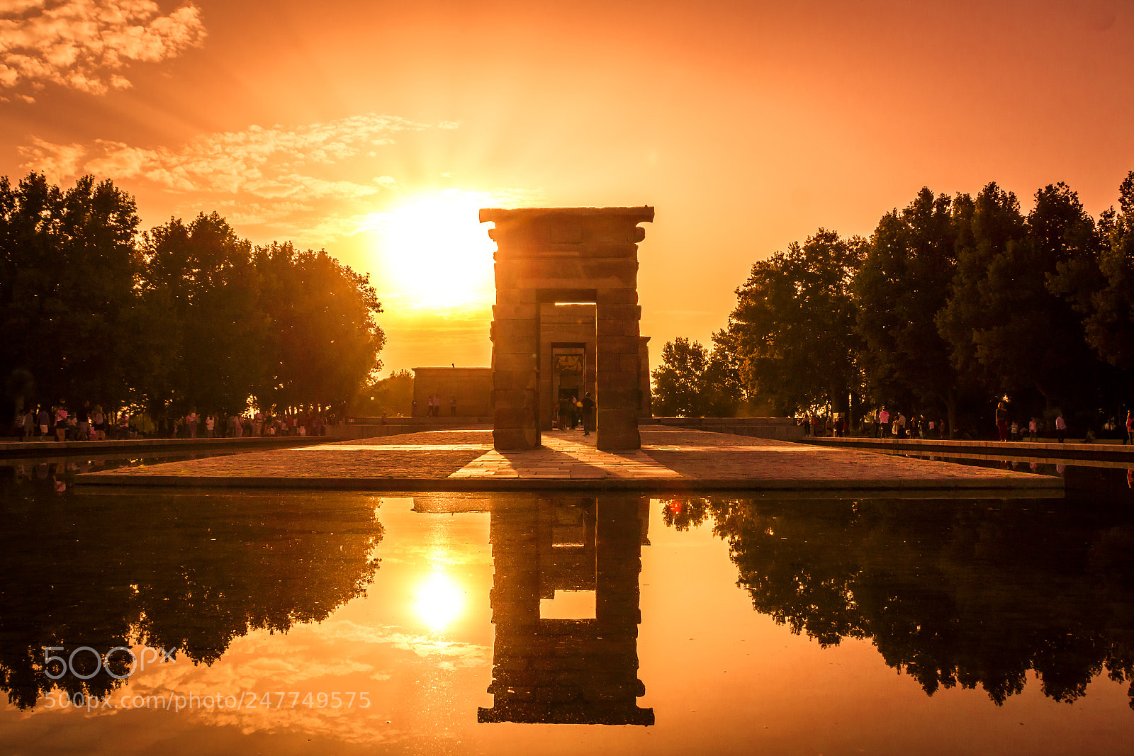 Sony SLT-A65 (SLT-A65V) sample photo. Debode temple - madrid photography