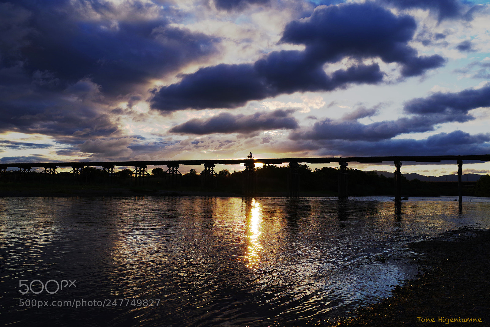 Pentax K-1 sample photo. Low-water bridge photography