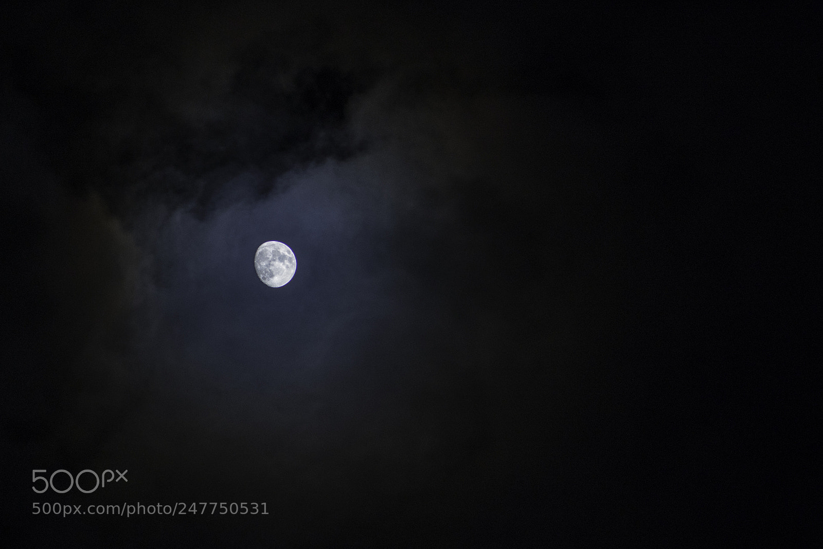 Canon EOS 80D sample photo. Moonlit photography