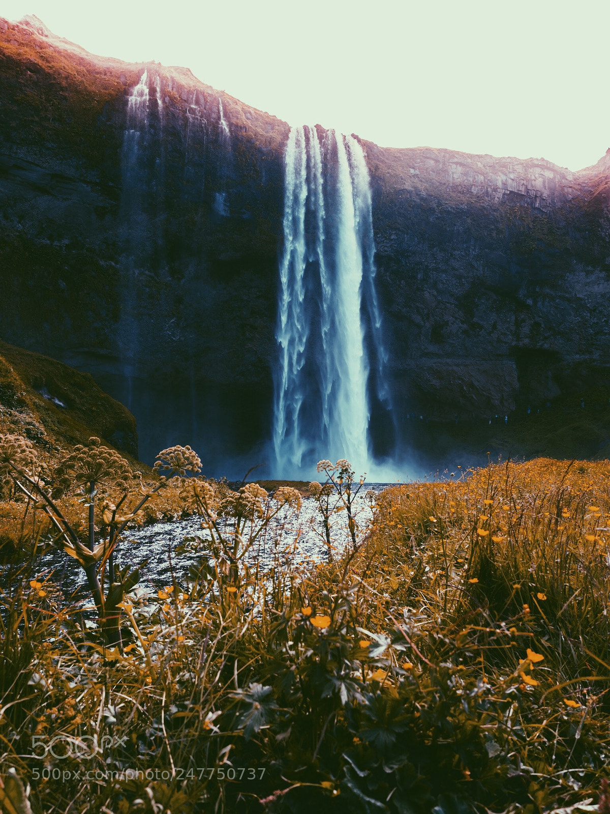 Olympus OM-D E-M5 II sample photo. Seljalandsfoss photography