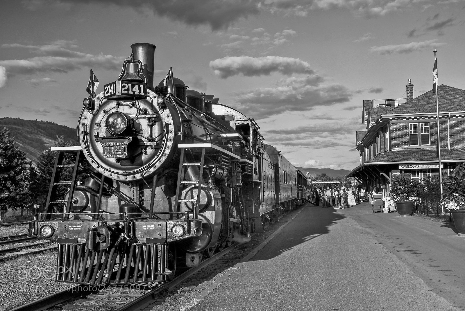 Canon EOS 50D sample photo. Steam locomotive photography