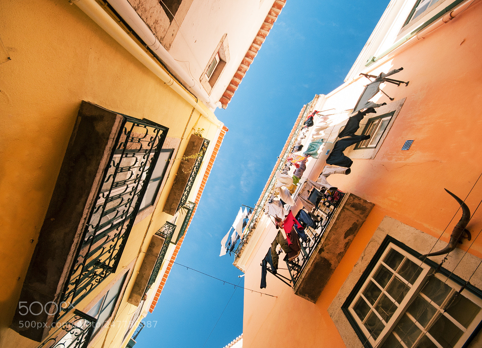 Nikon D700 sample photo. Streets of lisbon photography