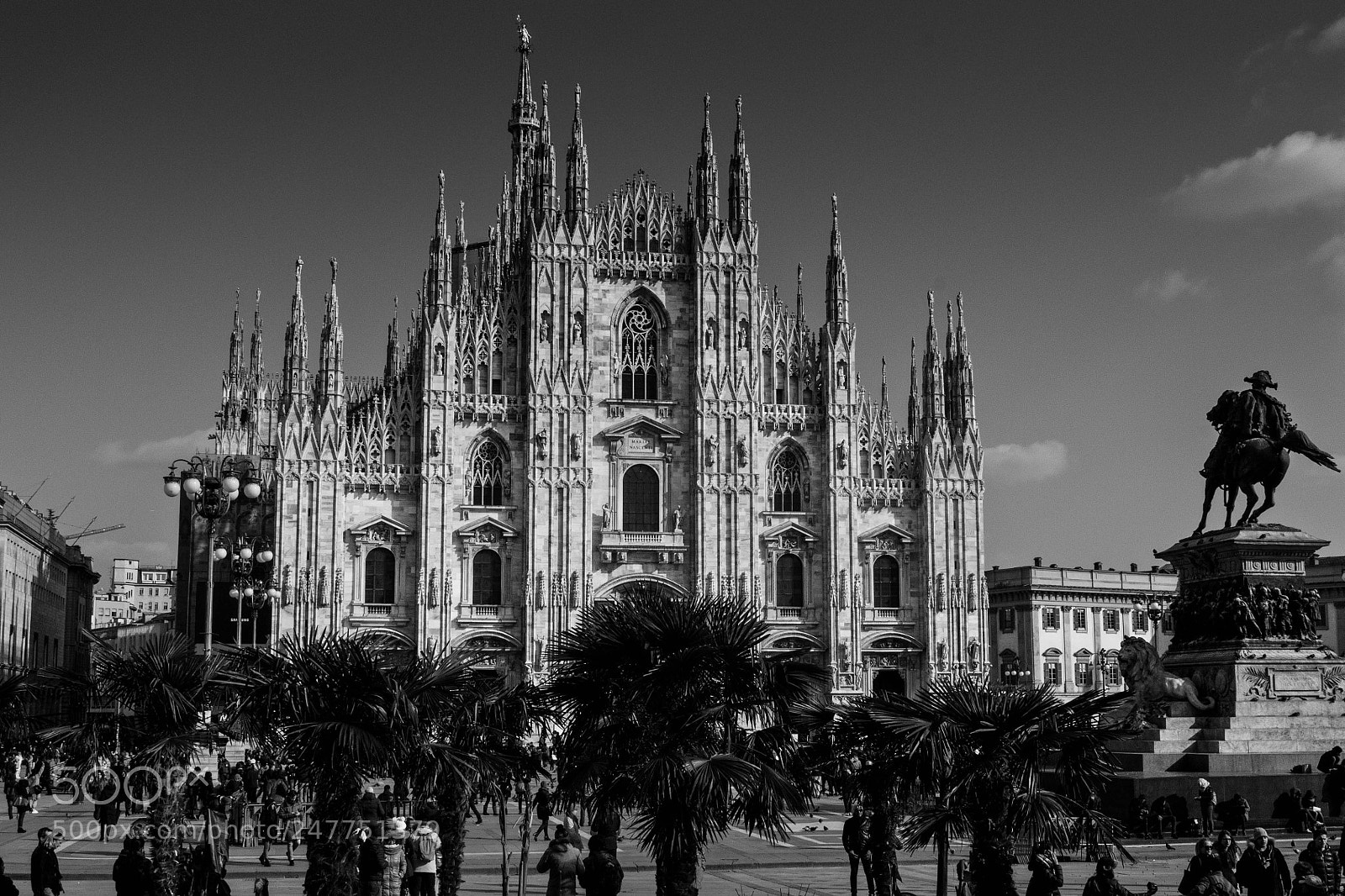 Nikon D3100 sample photo. Milan cathedral photography