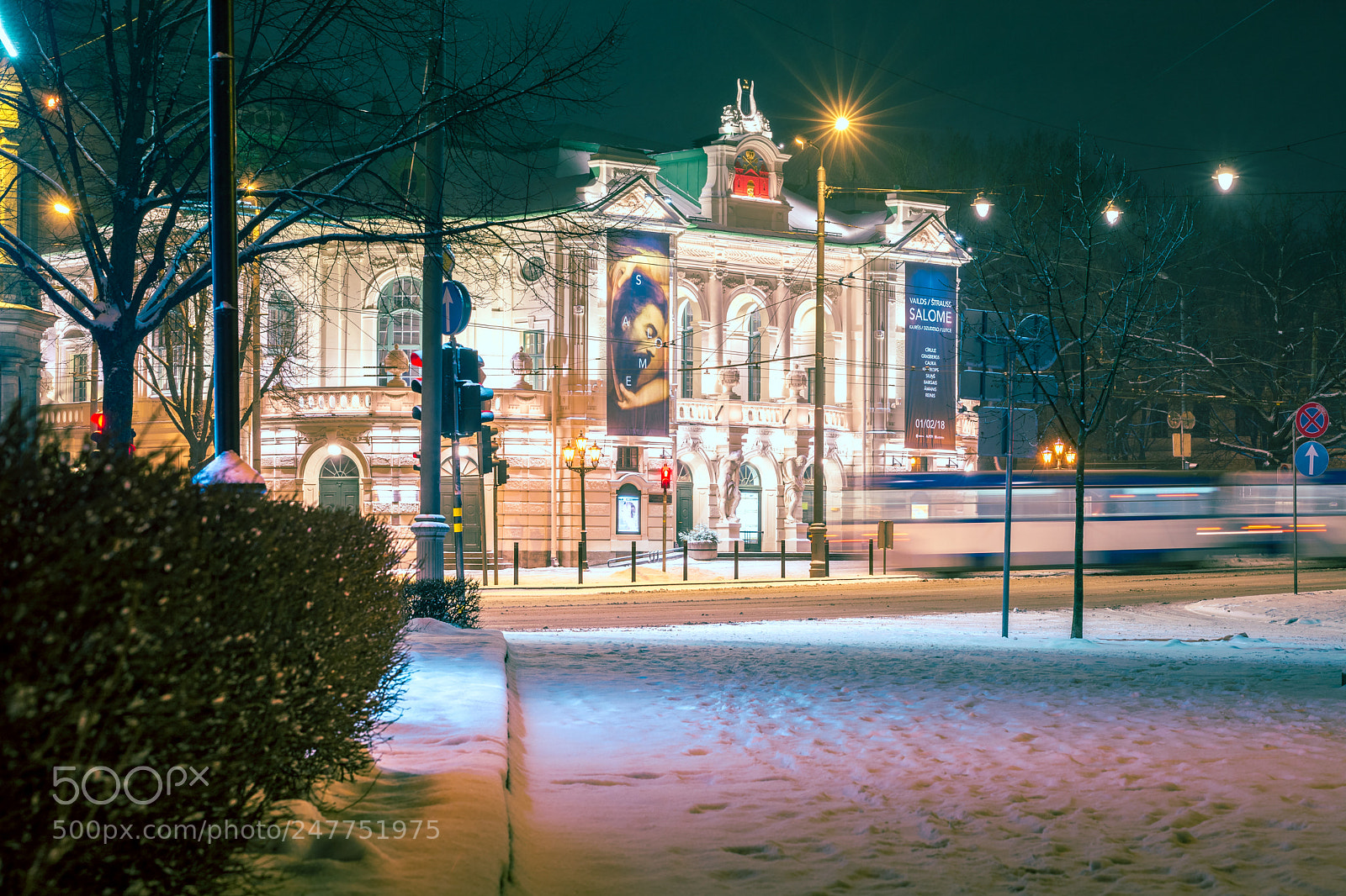 Nikon D5200 sample photo. National theater of latvia photography