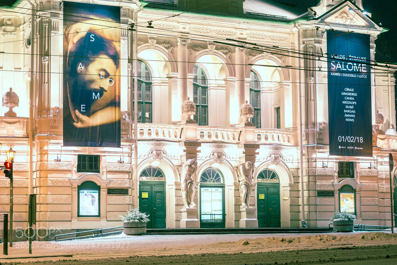Nikon D5200 sample photo. National theater of latvia photography