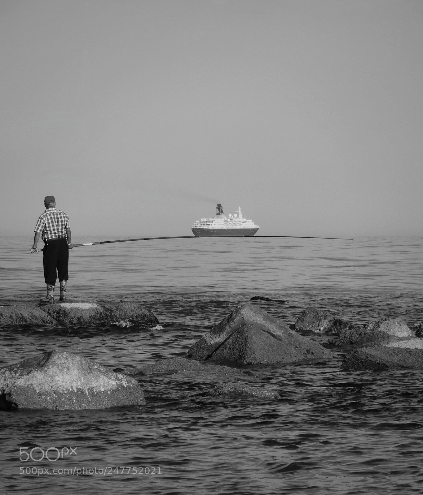 Sony Cyber-shot DSC-HX300 sample photo. Fisherman photography