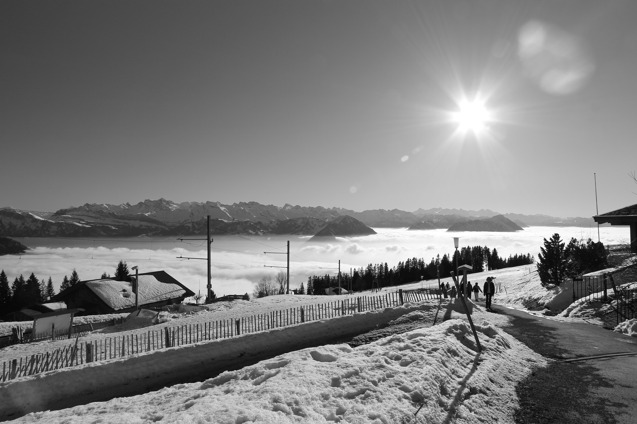 Canon EF-S 10-22mm F3.5-4.5 USM sample photo. Where clouds and snow meet photography