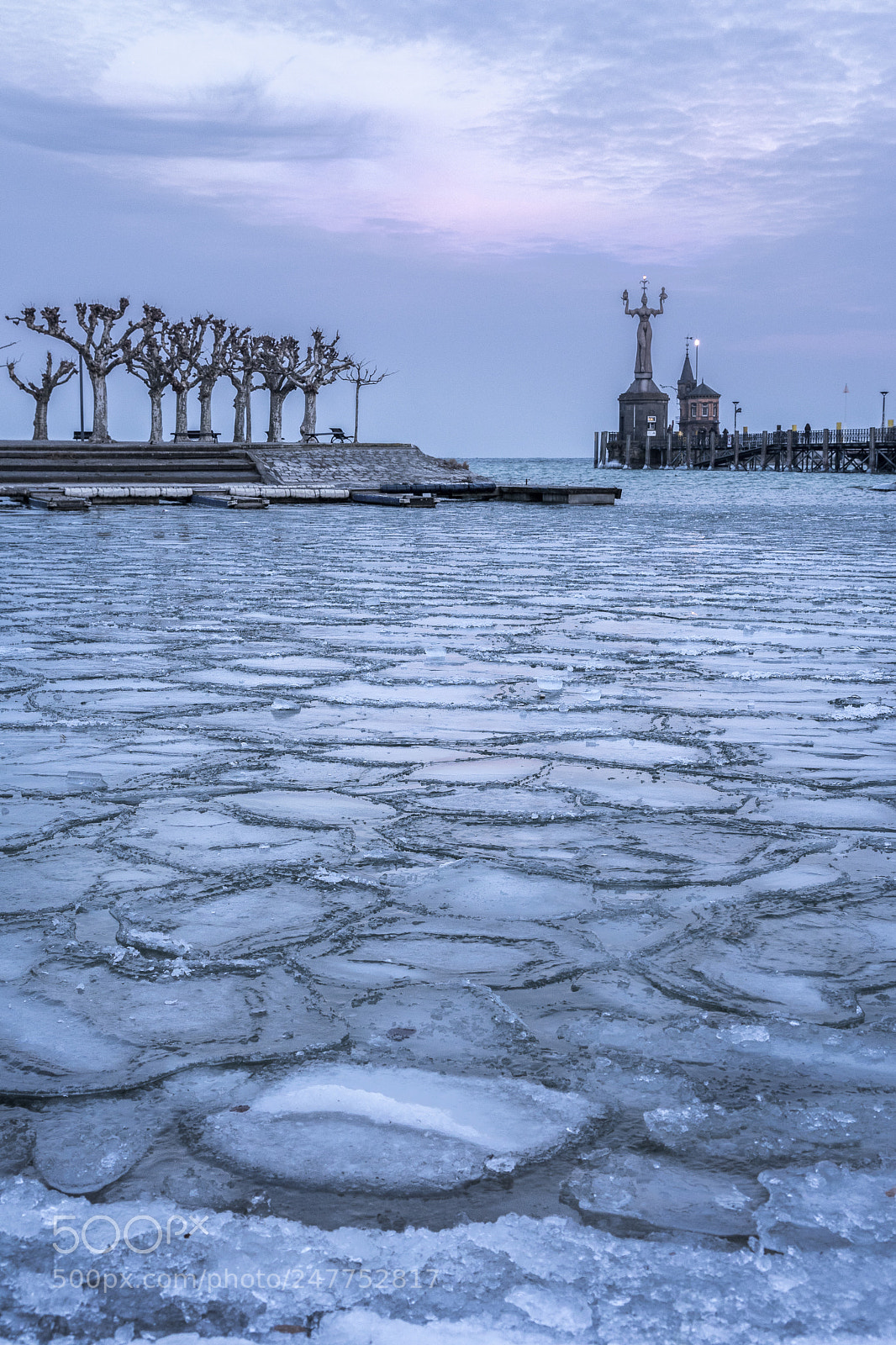 Sony a7 II sample photo. Icy harbour photography