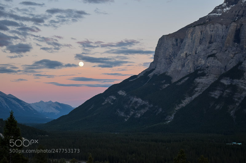 Nikon D3300 sample photo. Banff sunset photography