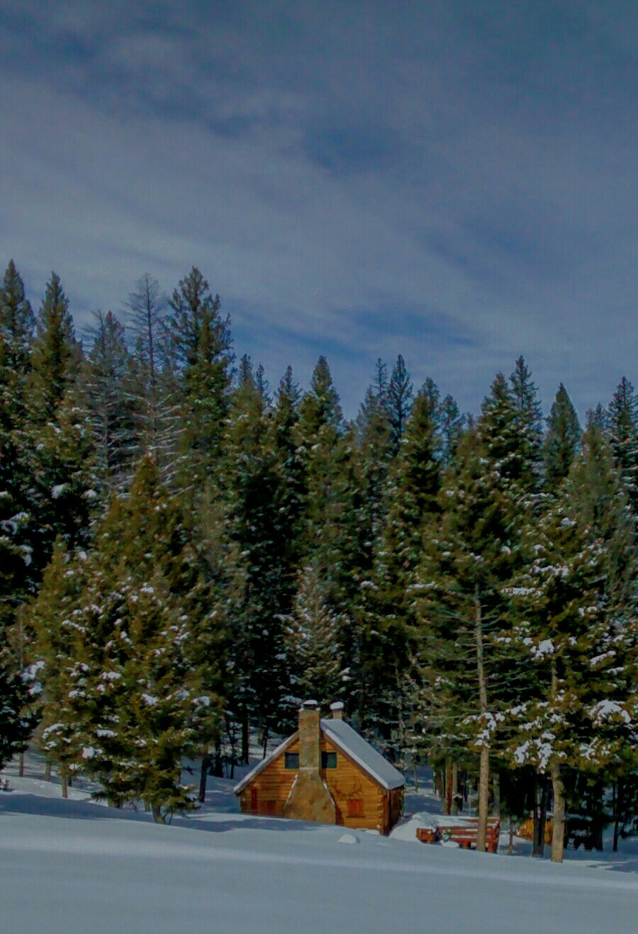 Motorola Moto G (1st Gen) sample photo. Boulder & spruce summer cabins photography