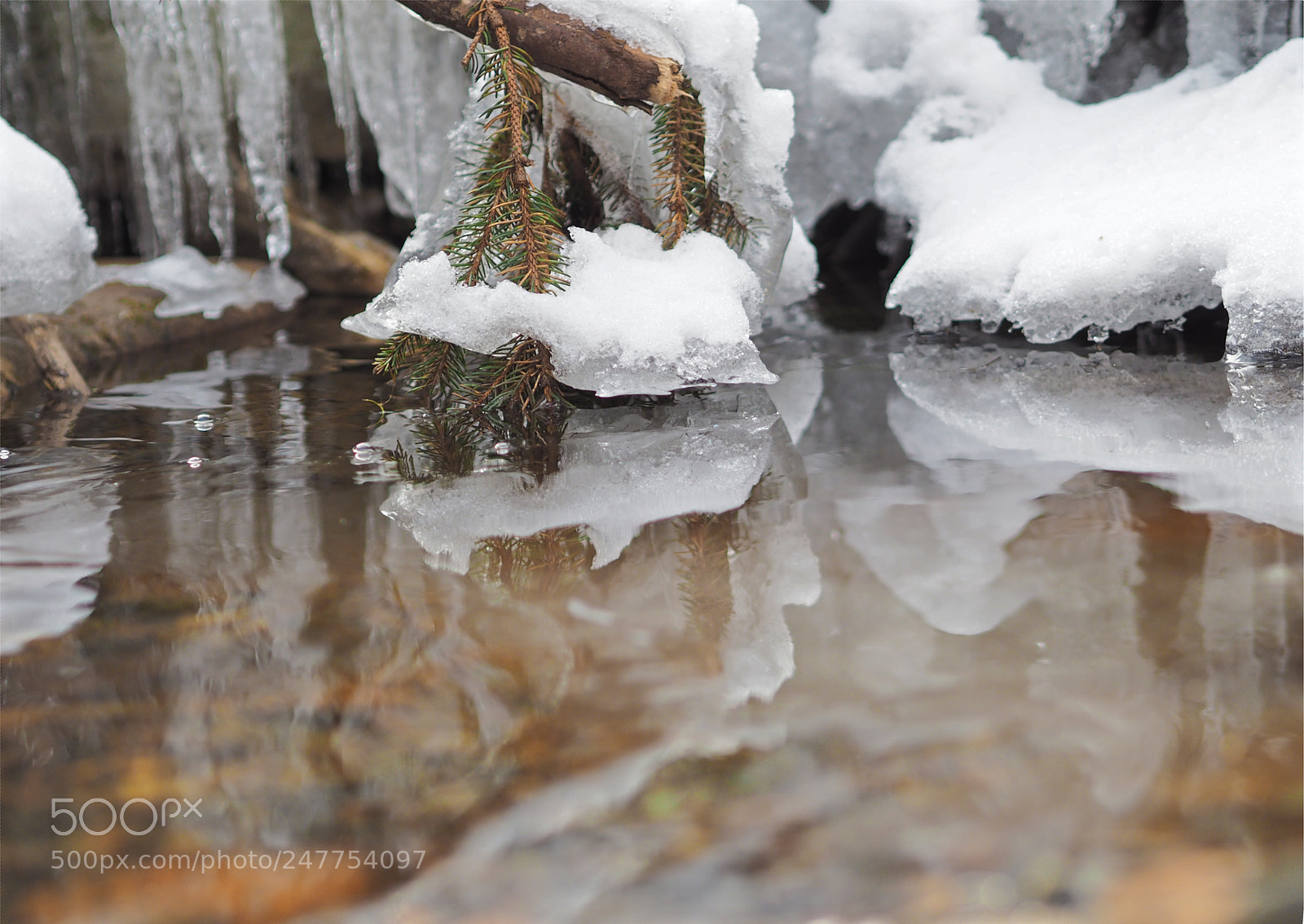 Olympus OM-D E-M10 sample photo. Let me see ice photography