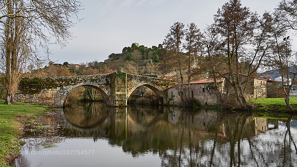 Sony a7 II sample photo. Allariz puente romanico photography