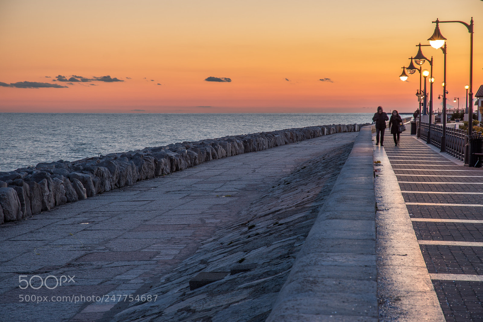 Nikon D7200 sample photo. Tramonto sul lungomare di photography