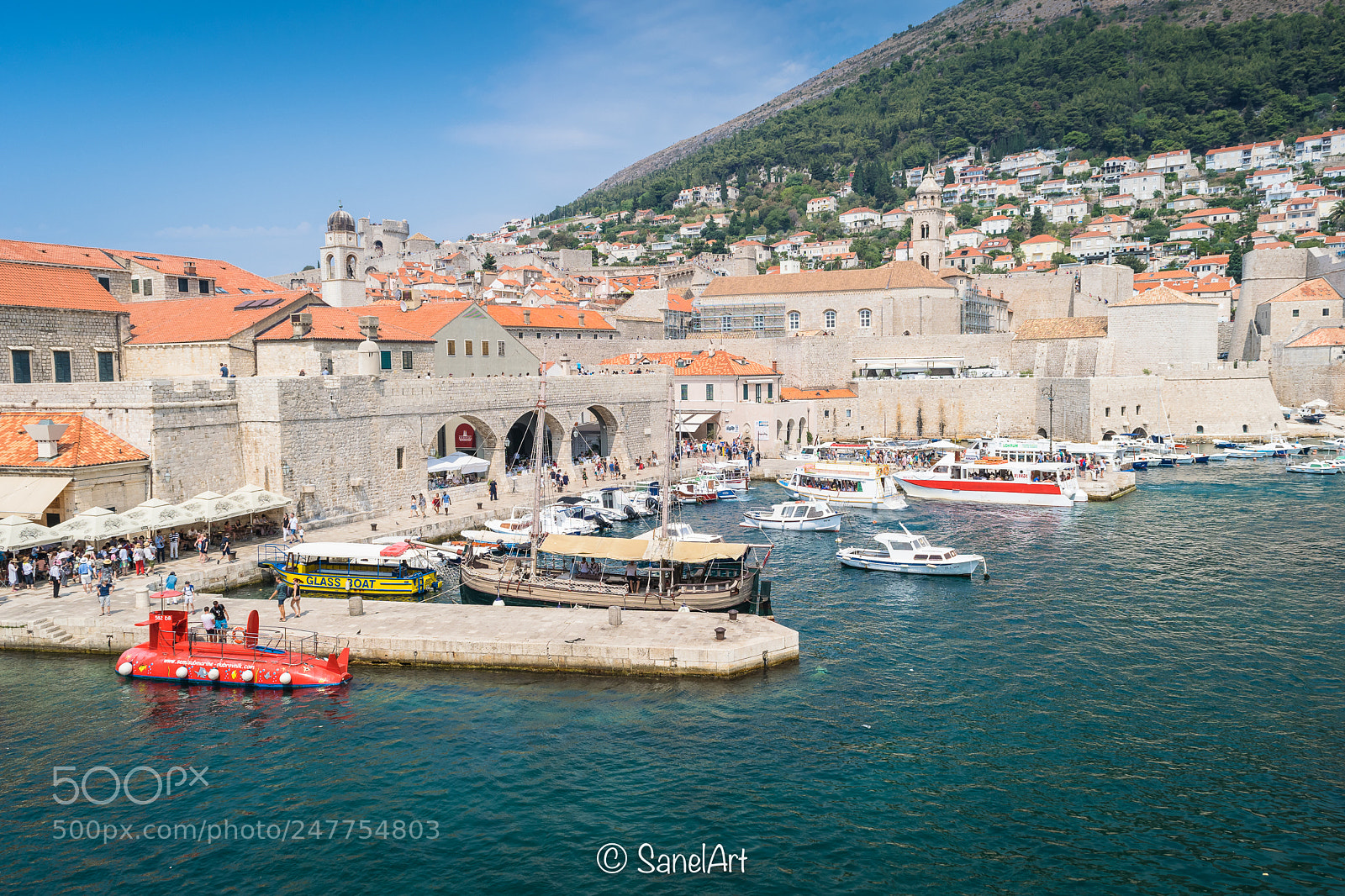 Nikon D3300 sample photo. Dubrovnik old harbour photography
