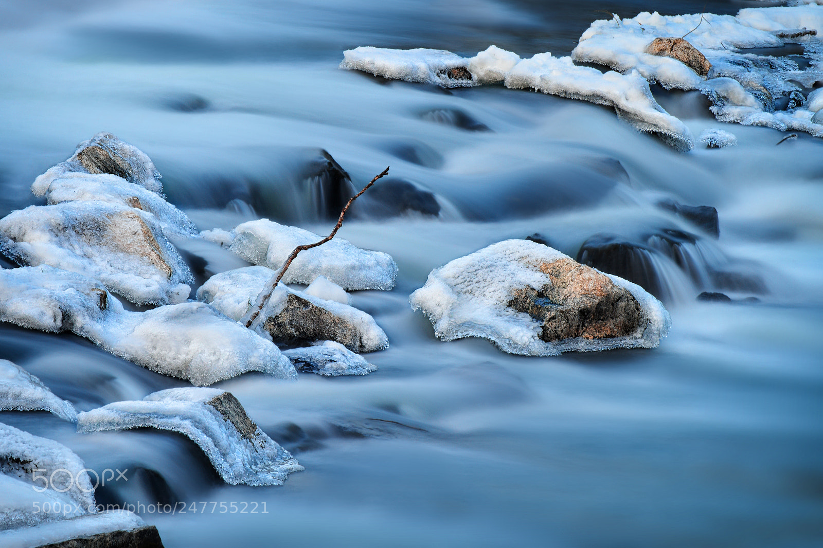 Nikon D7200 sample photo. Frosty river photography