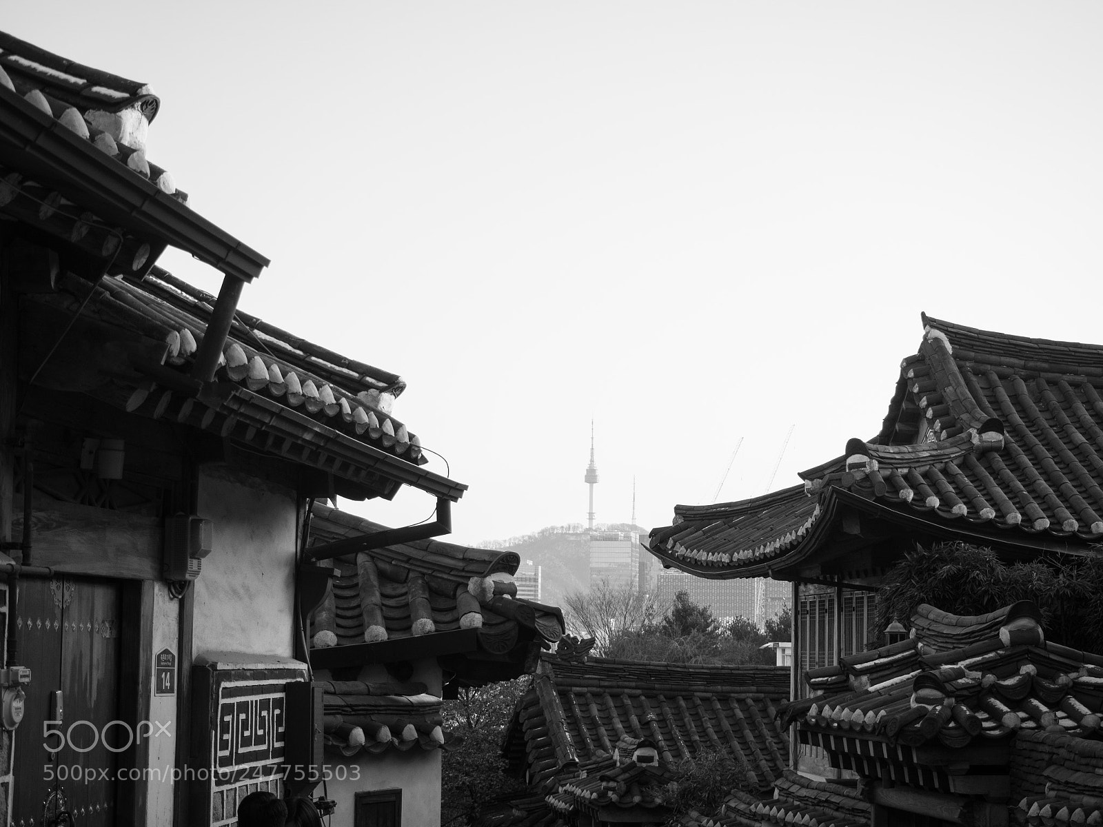 Olympus OM-D E-M10 III sample photo. Hanok village photography