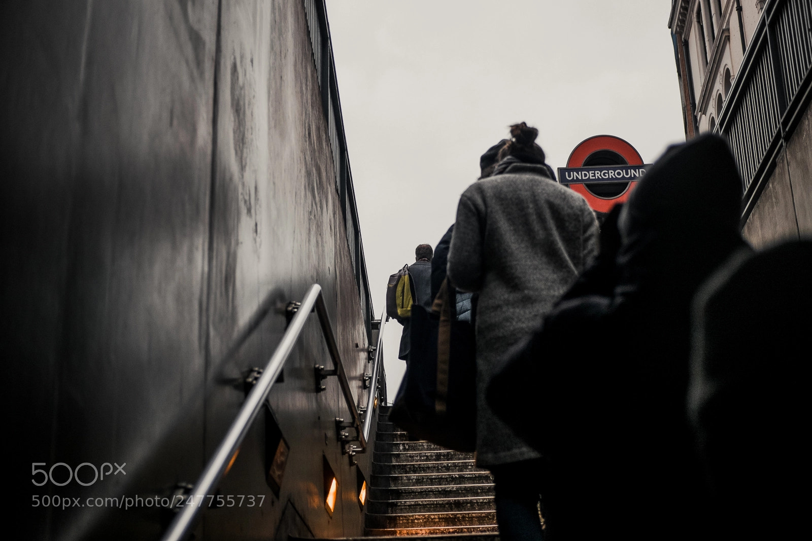 Fujifilm X100T sample photo. London subway photography