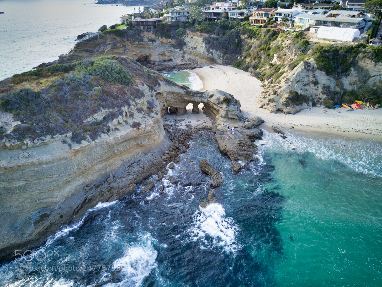 DJI FC220 sample photo. 1000 steps beach photography