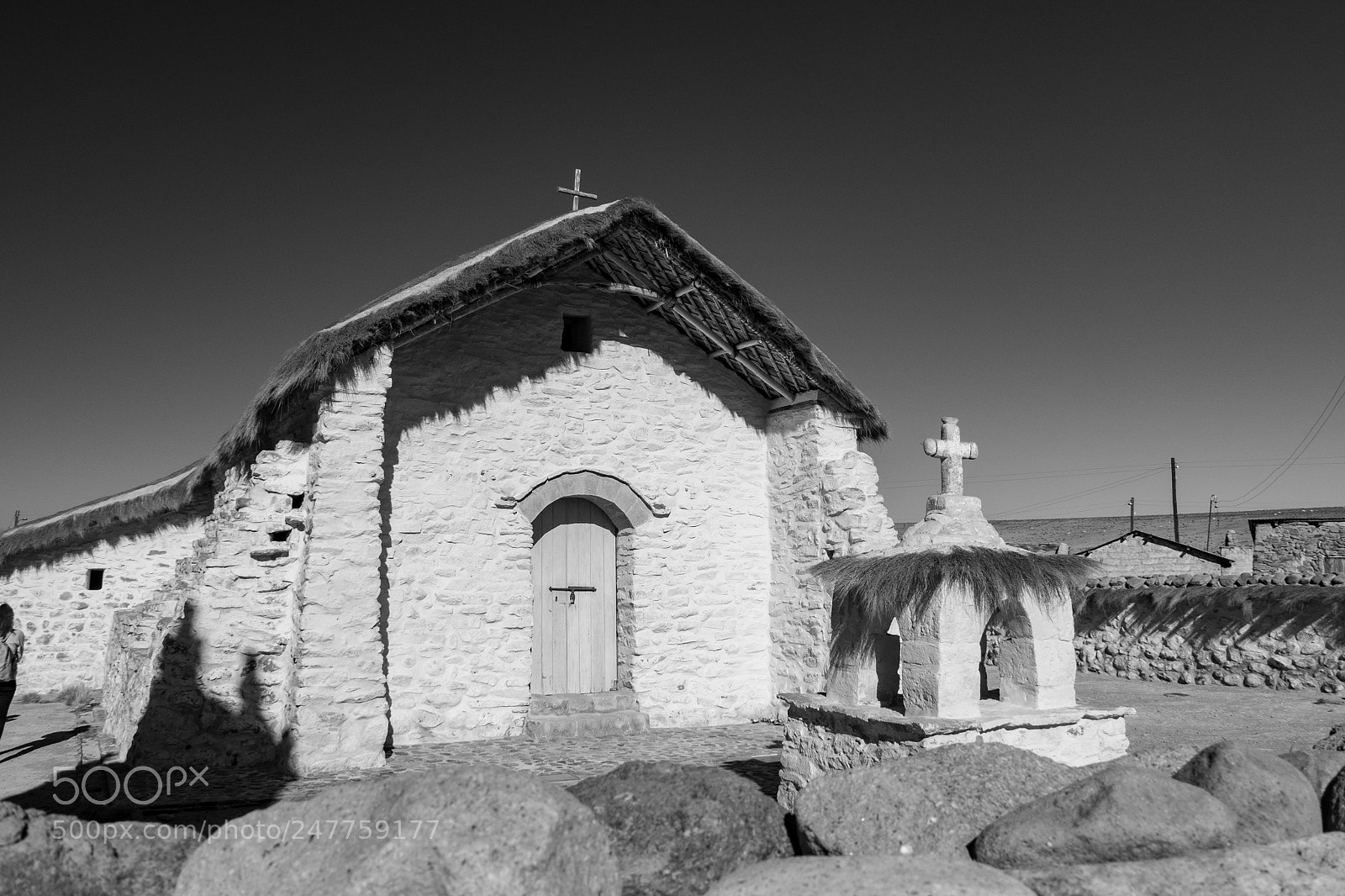 Olympus OM-D E-M5 II sample photo. Desert church photography