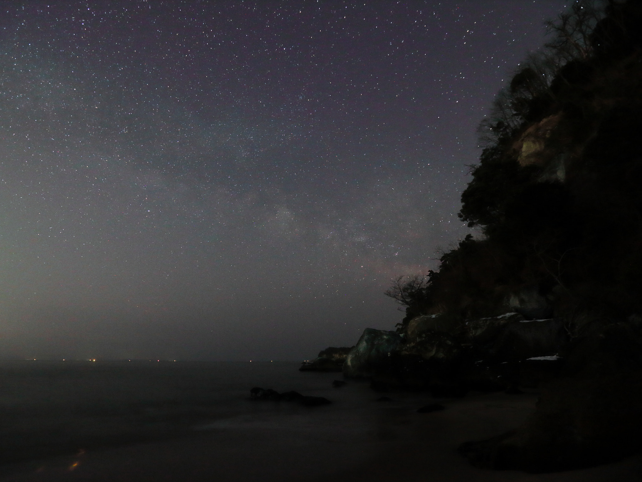 Canon EOS-1D X + Canon EF 16-35mm F2.8L II USM sample photo. The galaxy rises photography