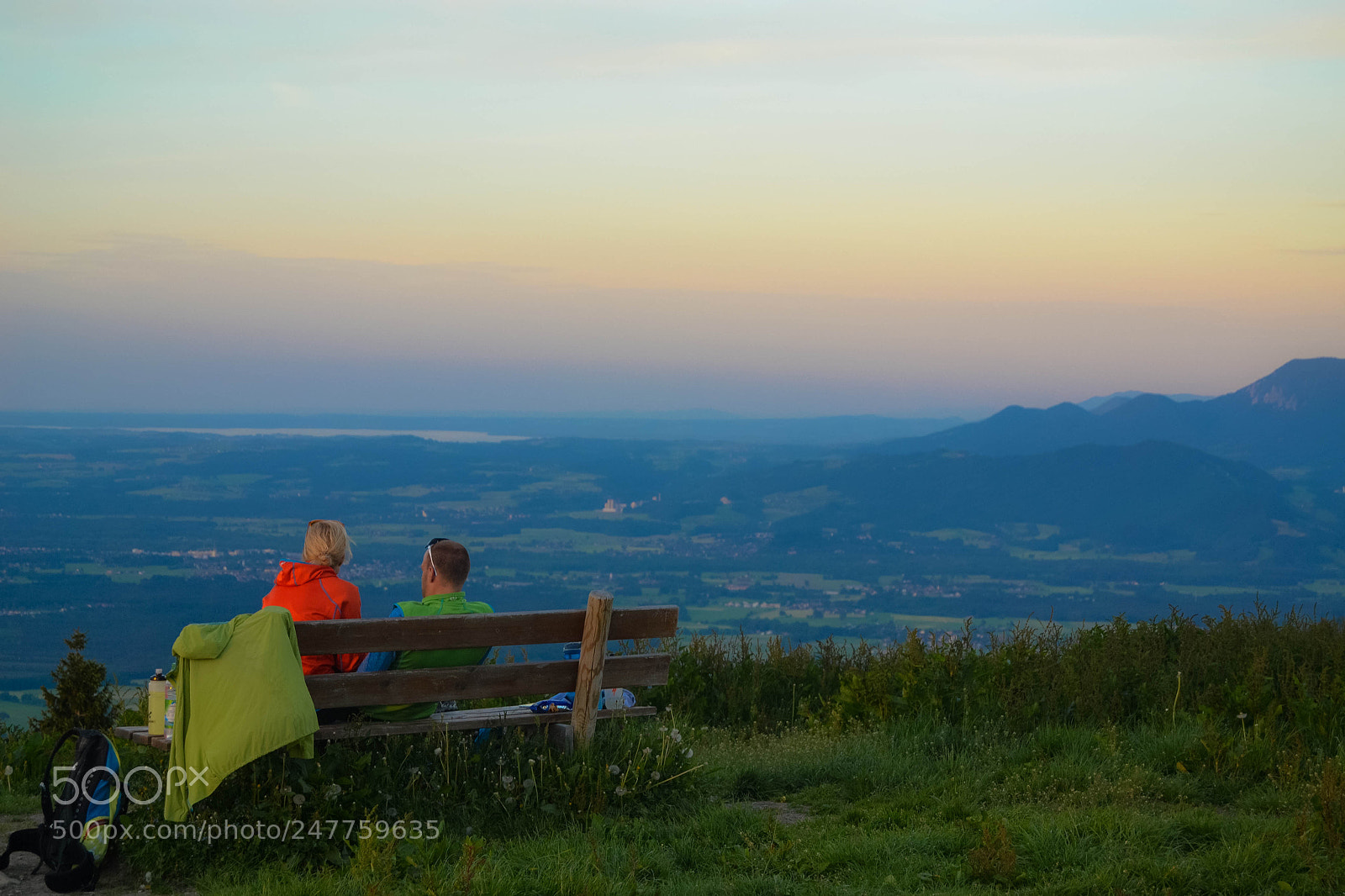 Nikon D3100 sample photo. Voralpen view photography