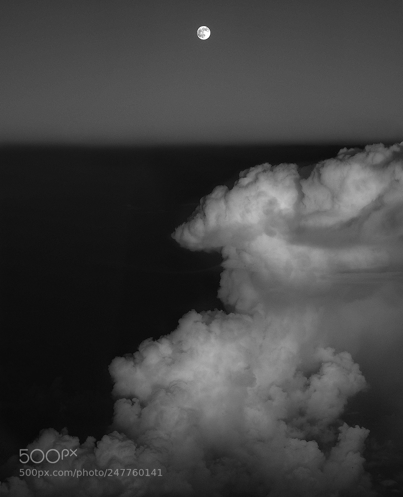 Fujifilm X-T1 sample photo. Moonrise photography