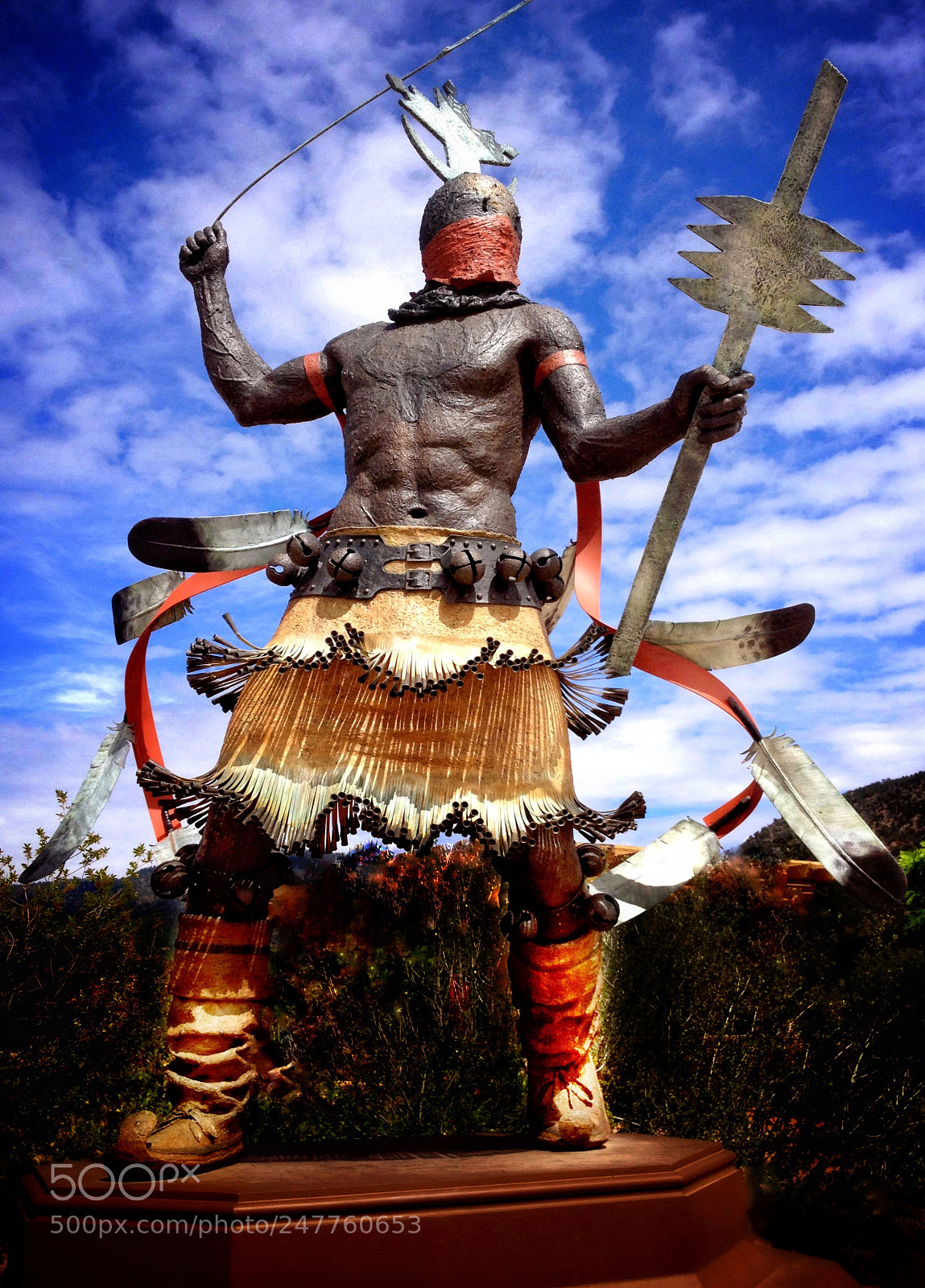Apple iPhone 4S sample photo. Apache mountain spirit dancer photography