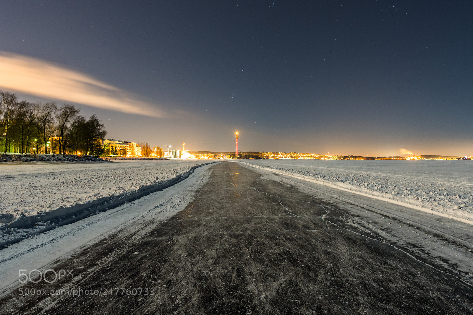Sony a6500 sample photo. Tampere skyline photography