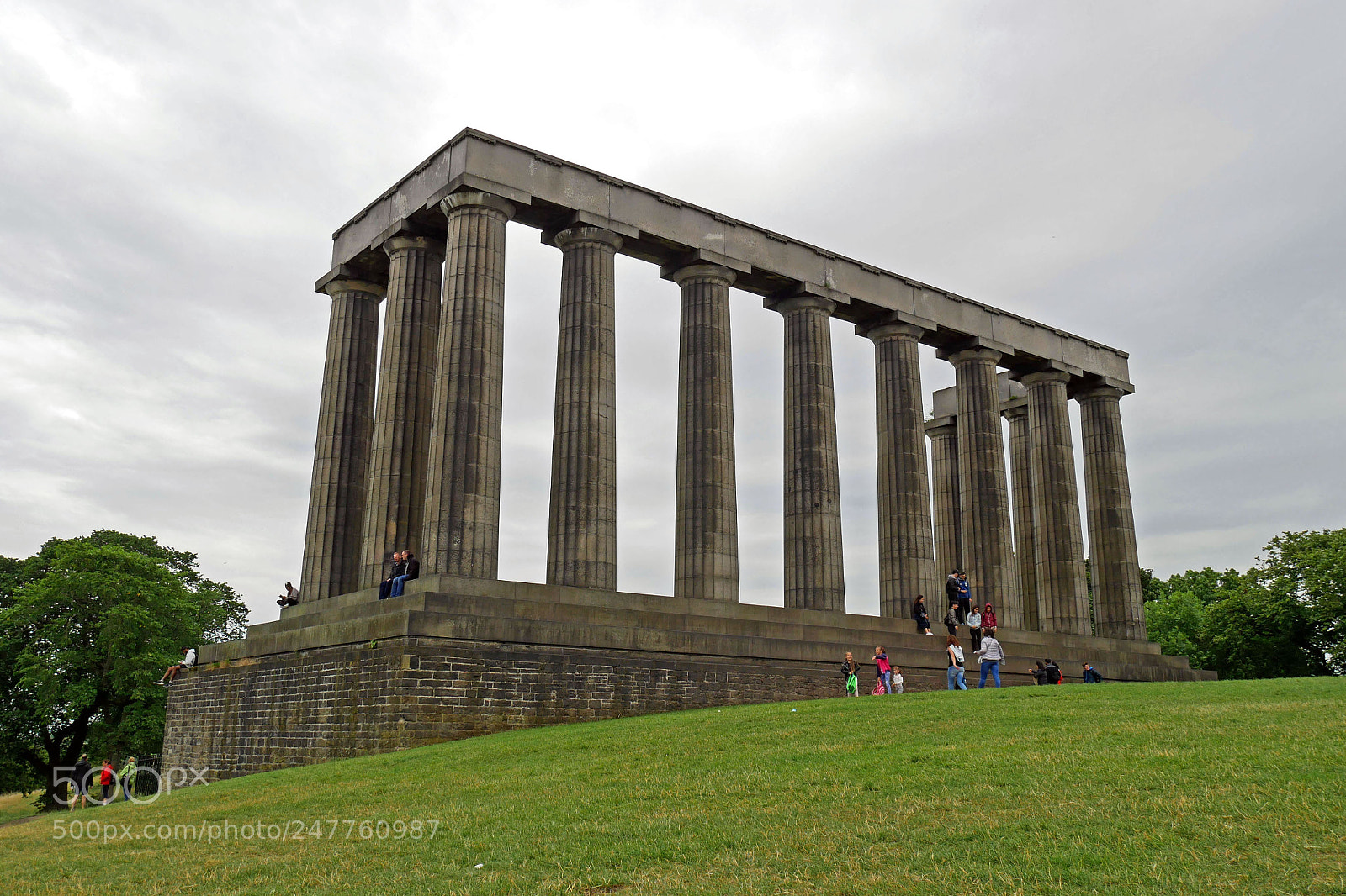 Panasonic Lumix DMC-GX85 (Lumix DMC-GX80 / Lumix DMC-GX7 Mark II) sample photo. National monument, edinburgh, scotland. photography