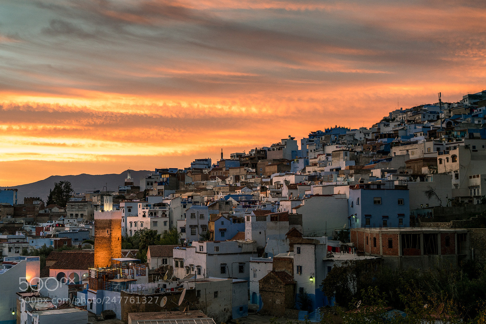 Sony a7R II sample photo. Sunset ii chefchaouen the photography