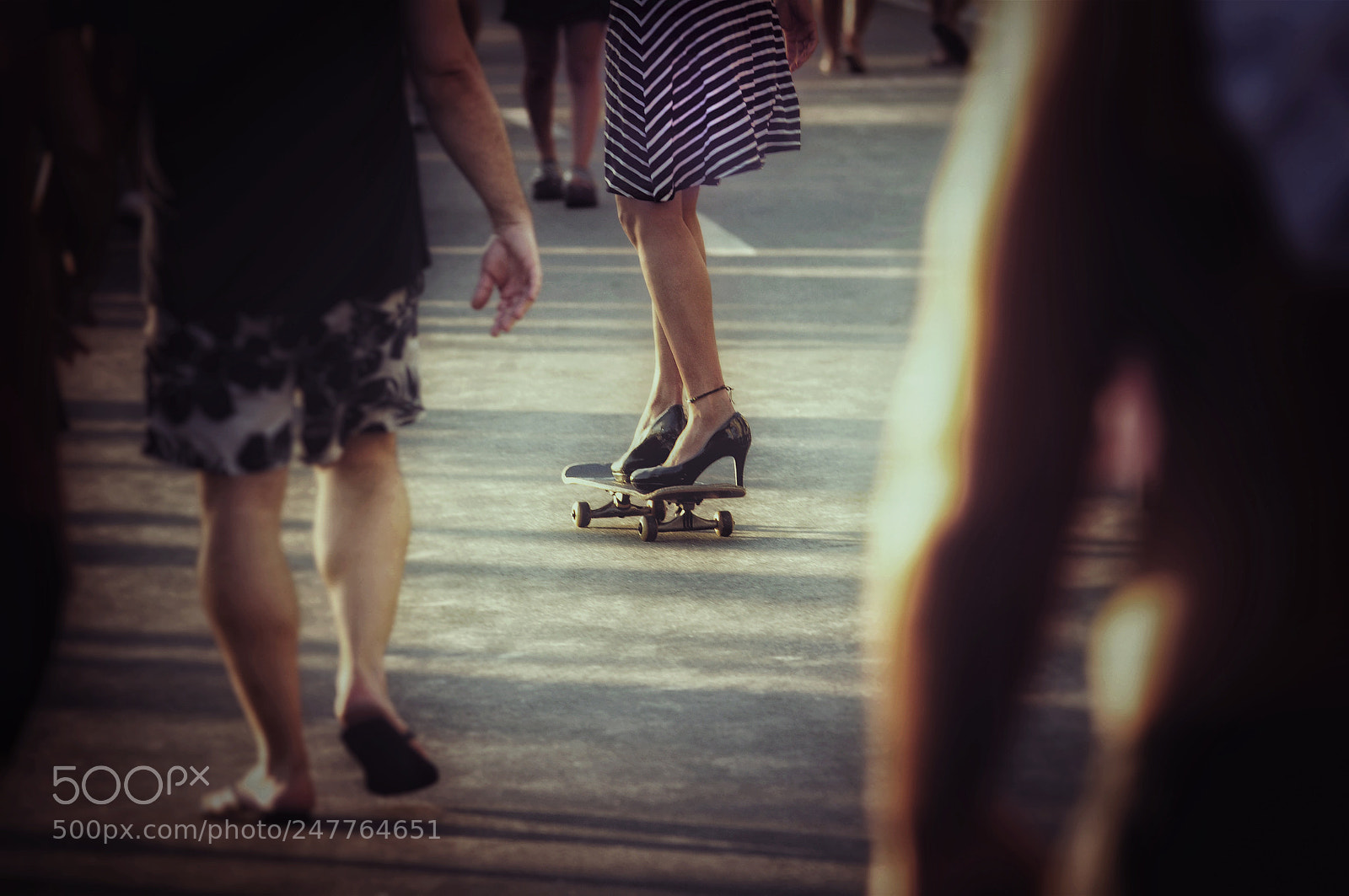 Nikon D5000 sample photo. Skate on heels... photography