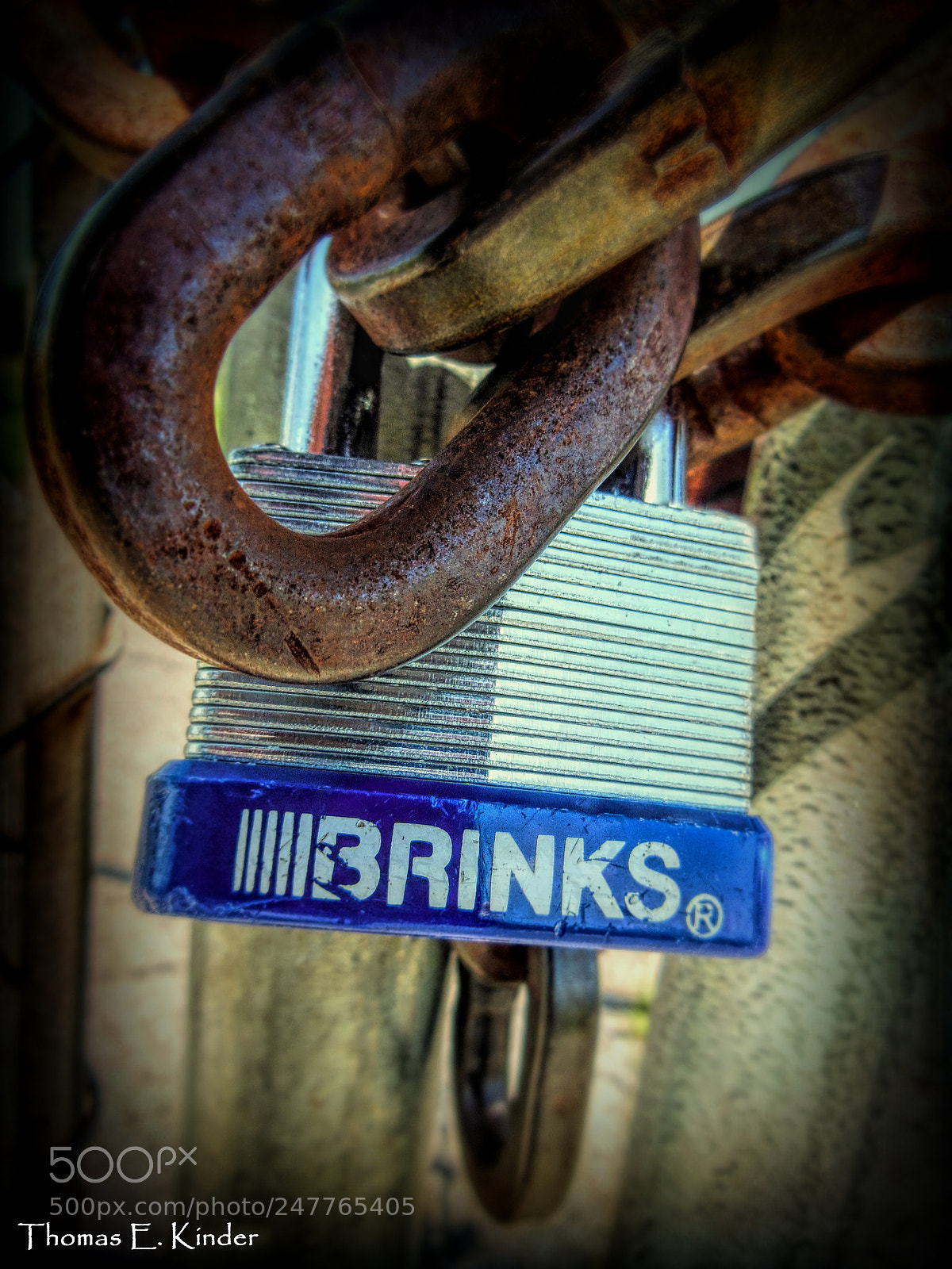 Nikon Coolpix S9300 sample photo. Brinks lock photography