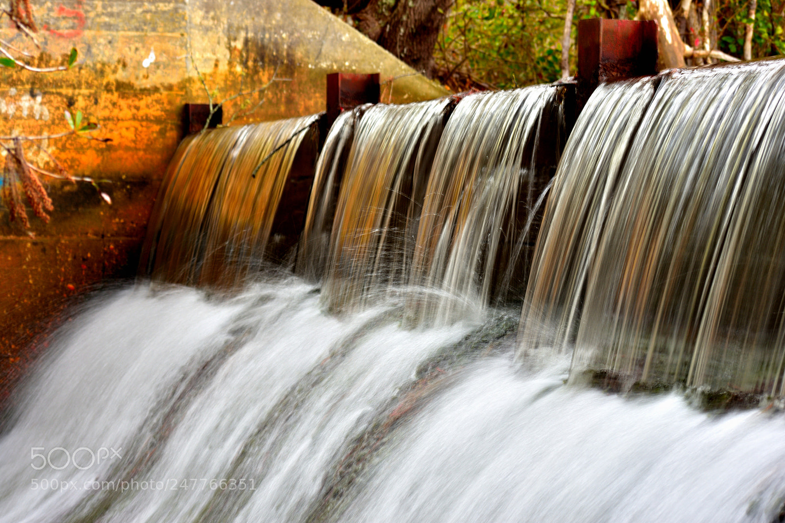 Nikon D3400 sample photo. Water fall photography