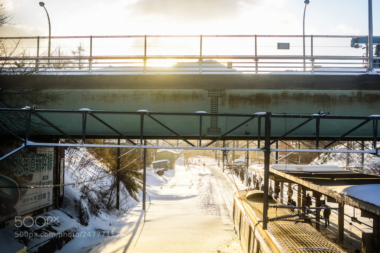 Nikon D7100 sample photo. Station morning photography