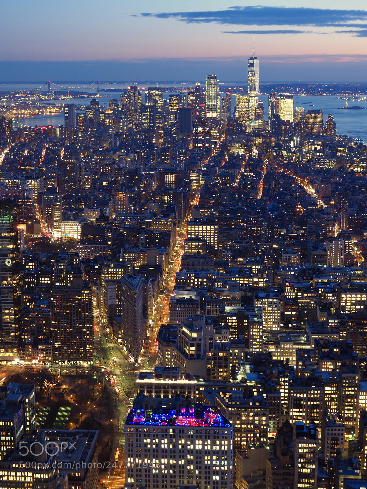 Olympus OM-D E-M1 Mark II sample photo. Manhattan view photography