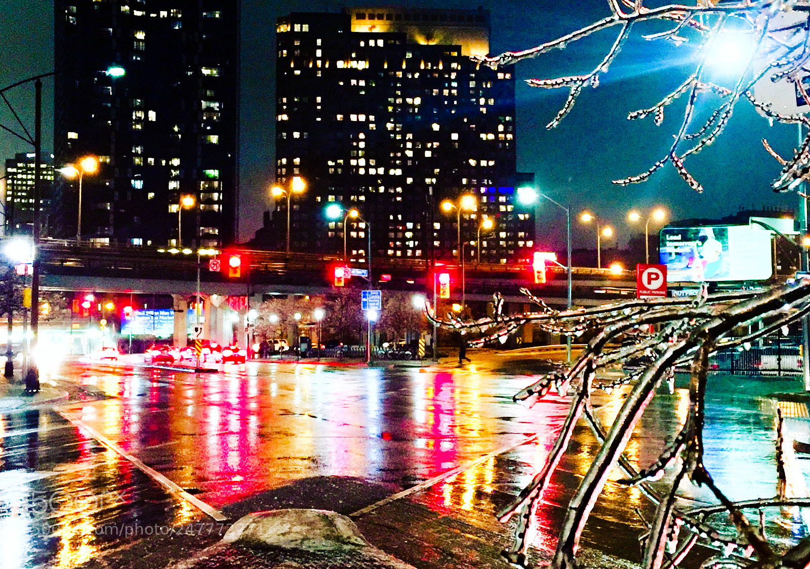 Apple iPhone 6 Plus sample photo. Freezing rain photography