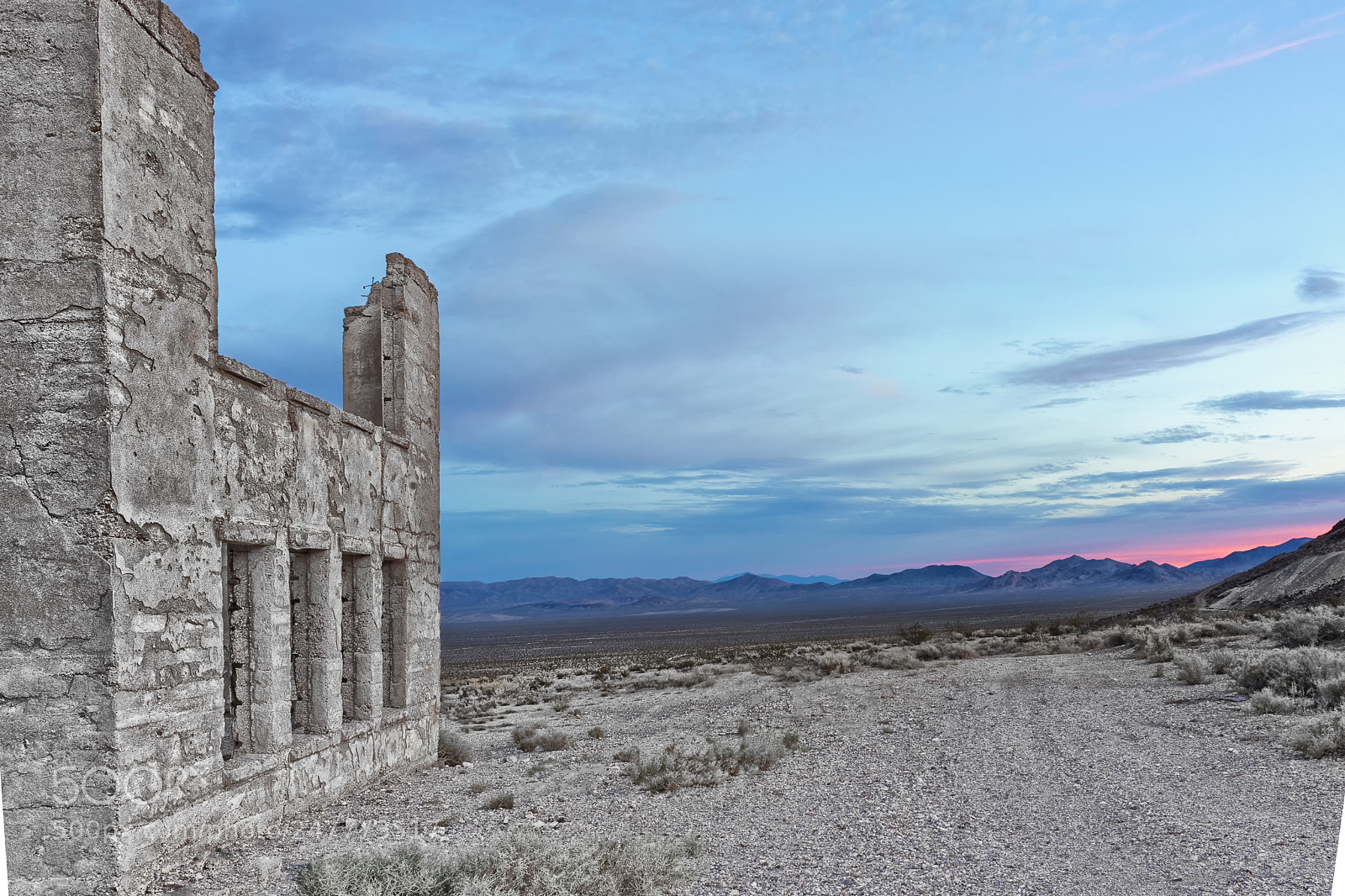 Nikon D800 sample photo. Rhyolite sunset photography