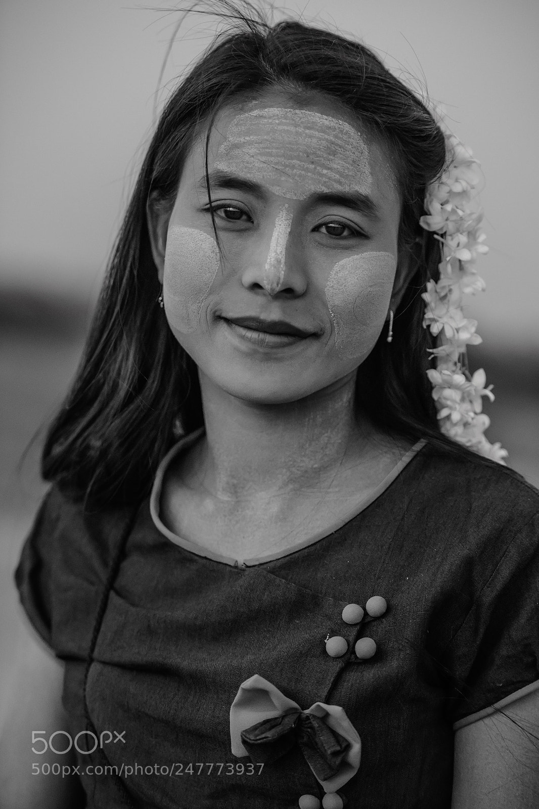 Nikon D850 sample photo. Portrait of myanmar photography