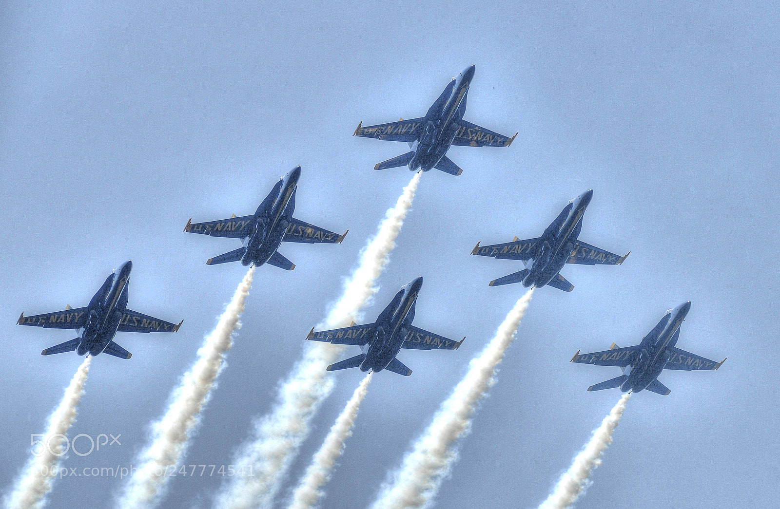 Nikon D300 sample photo. Blue angels enhancer photography