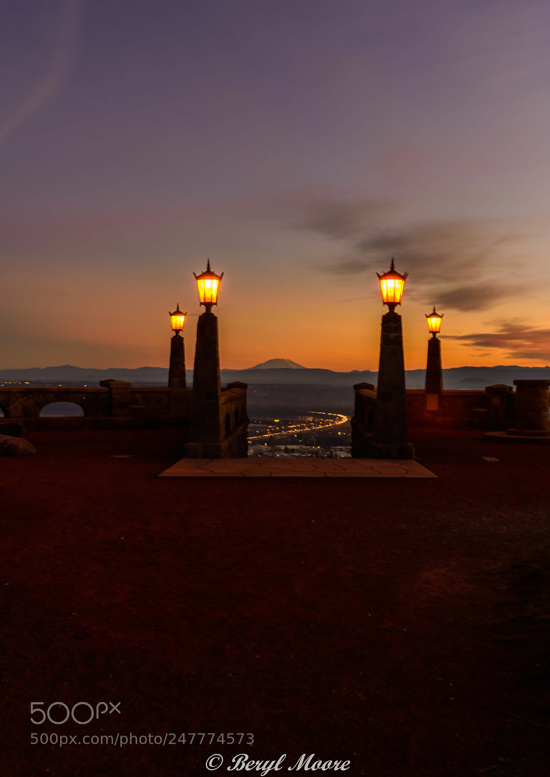 Nikon D7100 sample photo. Blue hour at rocky photography
