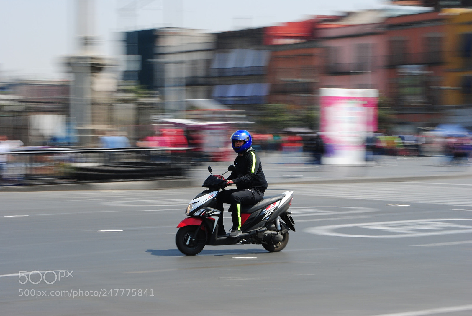 Nikon D3000 sample photo. Motociclista en mexico photography