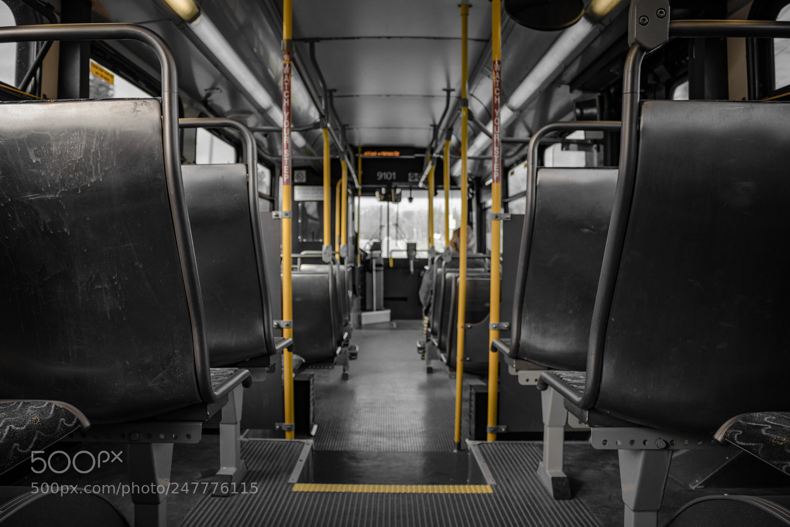 Canon EOS 80D sample photo. Kind of empty bus photography