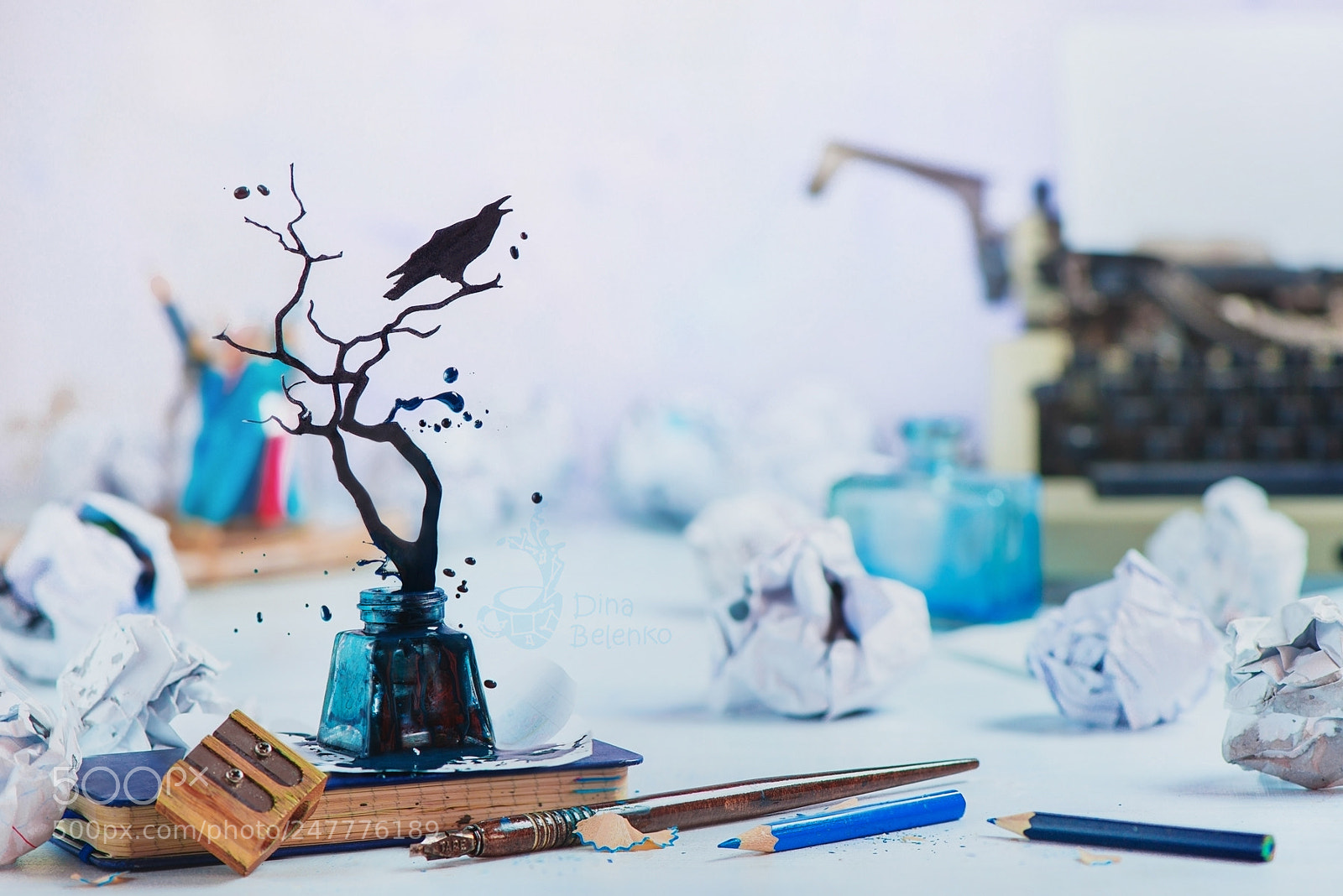 Nikon D800 sample photo. Stories of ink: nevermore photography