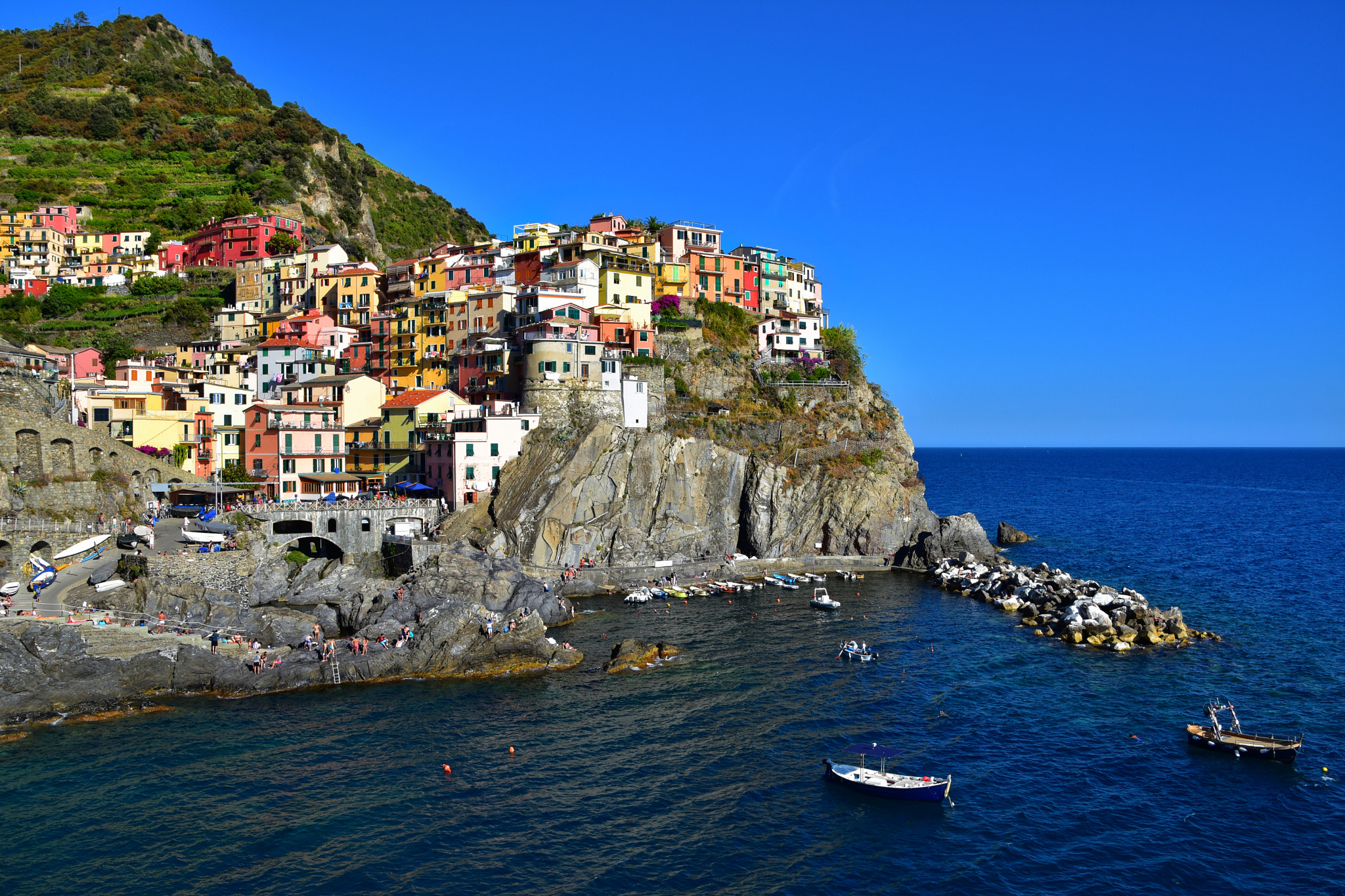 Nikon D7200 sample photo. Cinque terre - manarola photography
