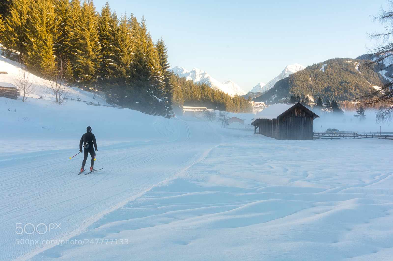 Nikon D7100 sample photo. Winter morning photography