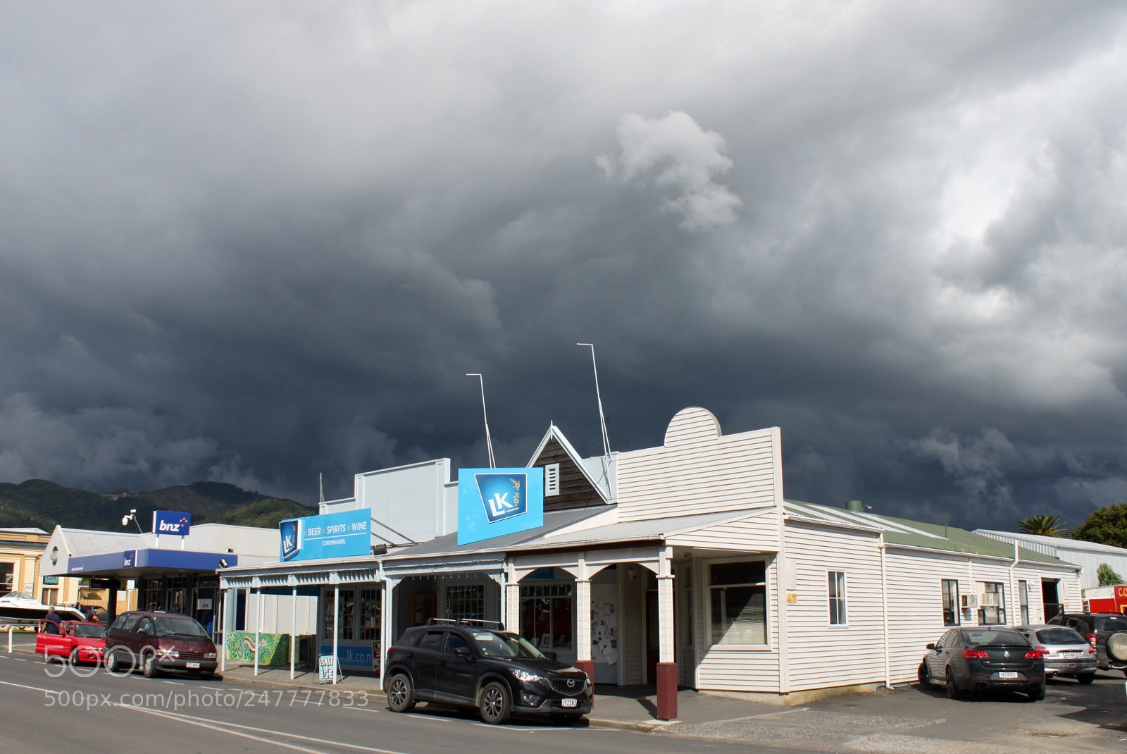 Canon EOS 500D (EOS Rebel T1i / EOS Kiss X3) sample photo. Storm coming, coramandel, nz photography