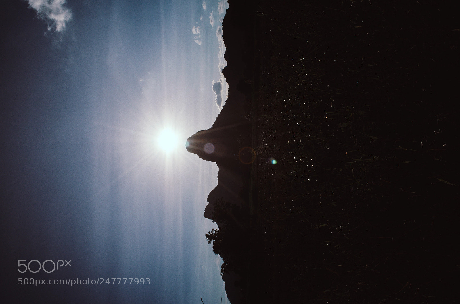 Nikon D5100 sample photo. Moutains rotate this human photography