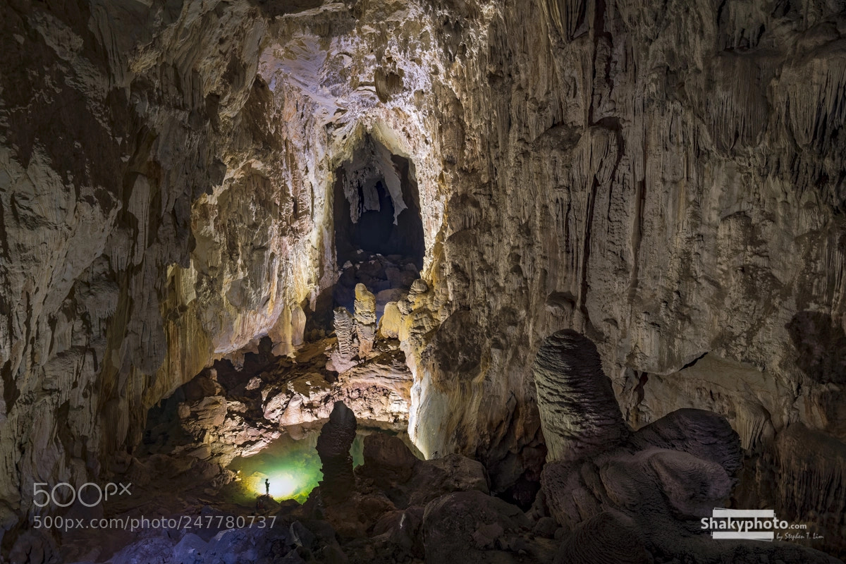 Sony a7R III sample photo. Son doong entrance photography