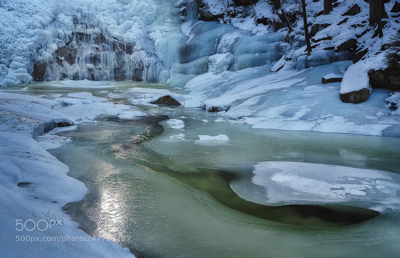 Pentax K-1 sample photo. Mumlava waterfall krkono e photography