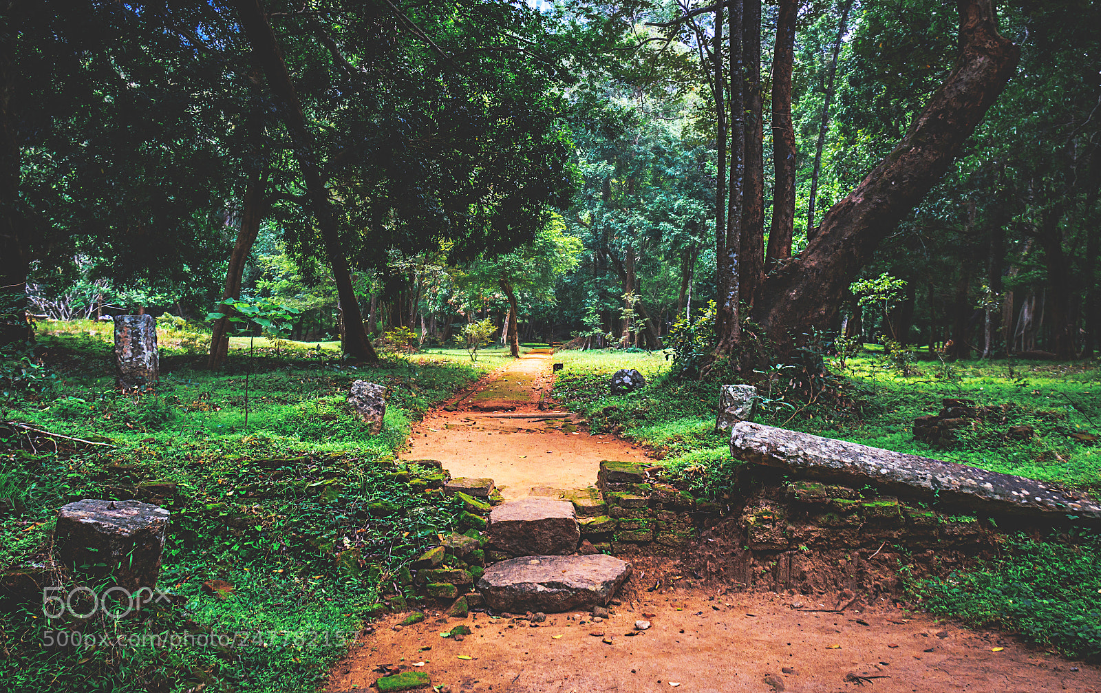 Canon EOS 600D (Rebel EOS T3i / EOS Kiss X5) sample photo. The forgotten temple, sri photography